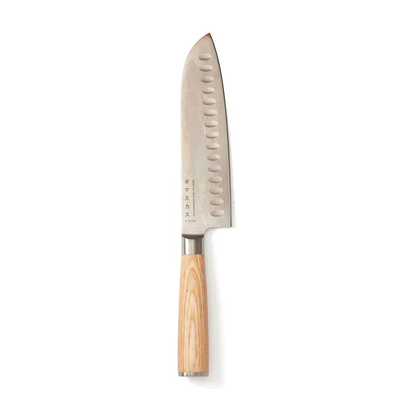 Cuchillo Hattasan Damascus Santoku