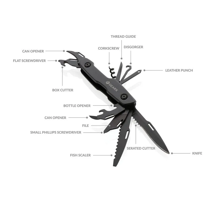 Cuchillo multifuncional Gear X