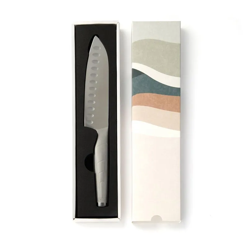 Cuchillo promocional de alta calidad Hattasan Santoku