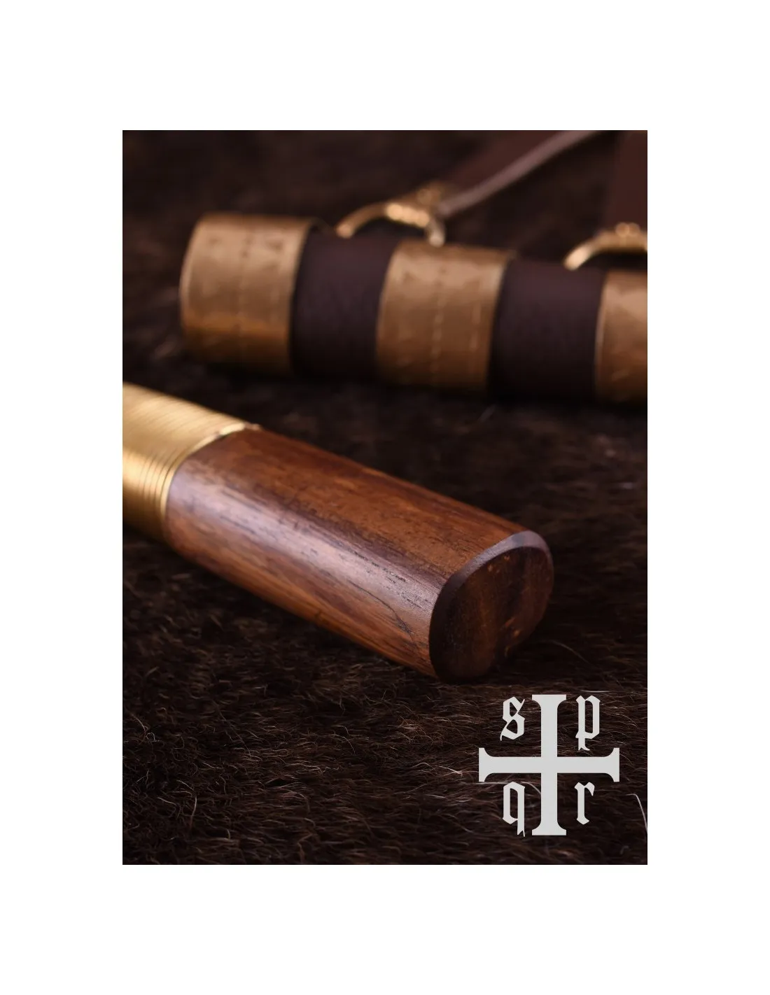 Cuchillo Seax Damasquino