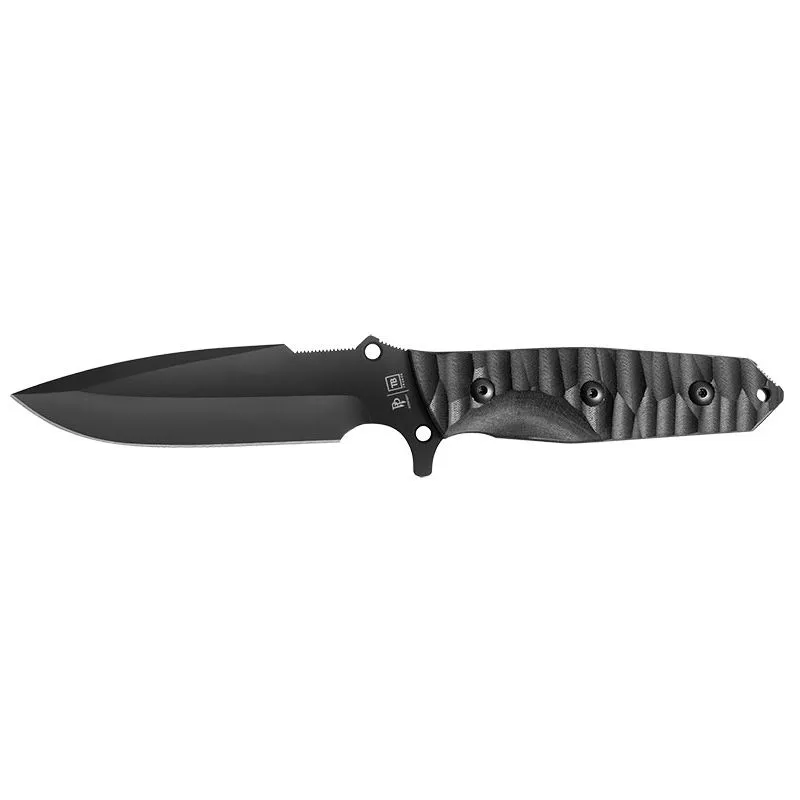 Cuchillo TB OUTDOOR Marauder Liso Toxificado (Negro)