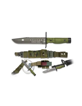 Cuchillo táctico Bayoneta verde