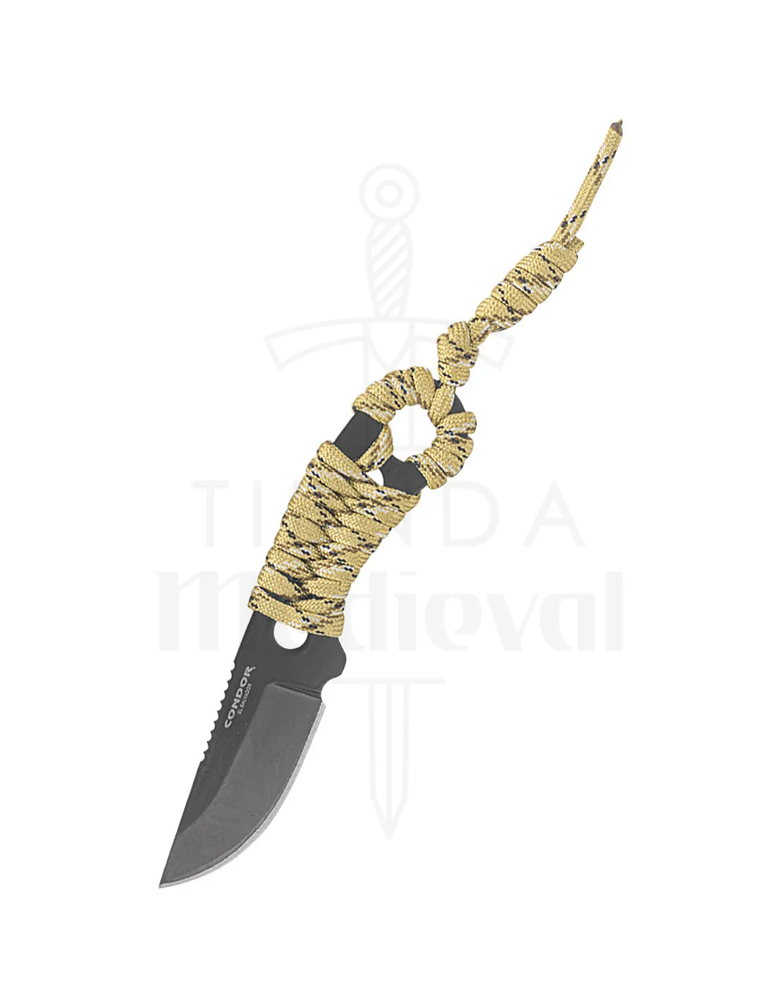 Cuchillo táctico Condor cordón marrón