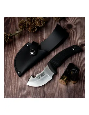 Cuchillo táctico mango caucho (18 cm.)