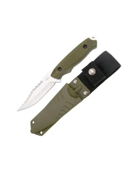 Cuchillo táctico mango y funda ABS