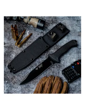 Cuchillo táctico modelo Tornado hoja negra