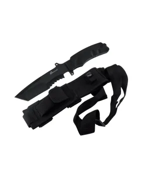 Cuchillo táctico negro Third (25,5 cm.)