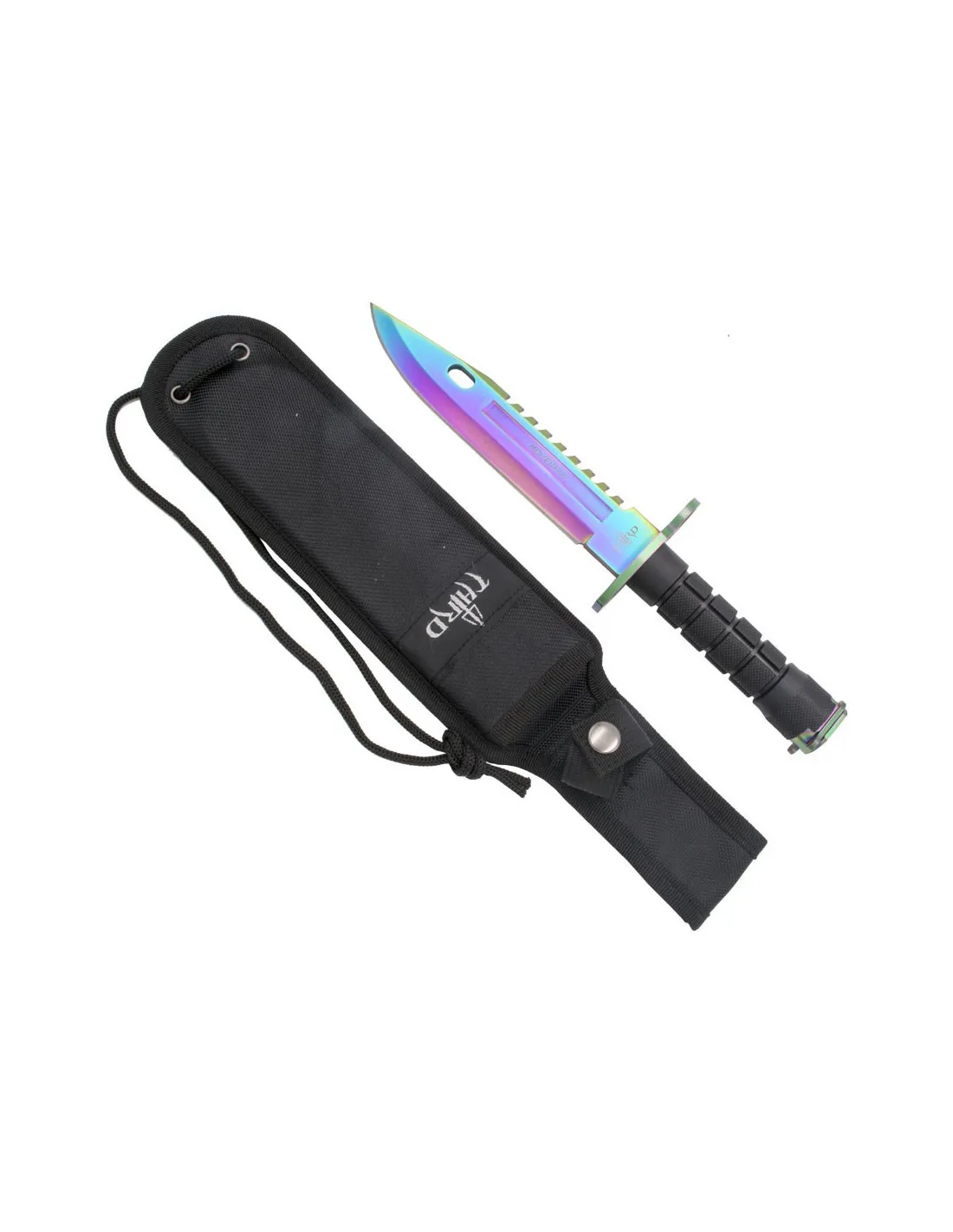 Cuchillo táctico Third Mercenario Rainbow