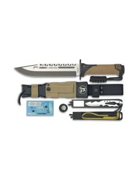 Cuchillo táctico Thunder I Camo Sand
