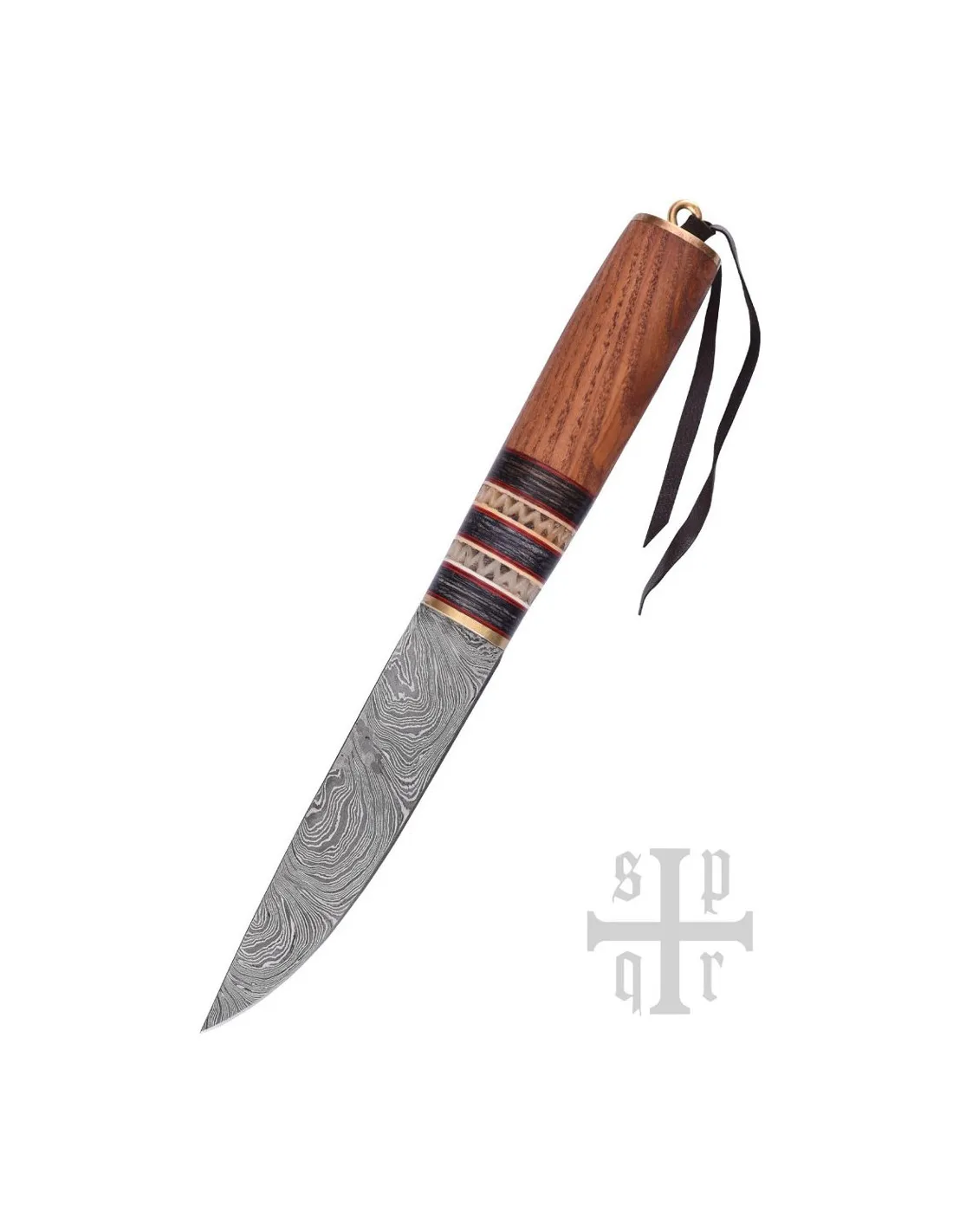 Cuchillo Vikingo Damasquino