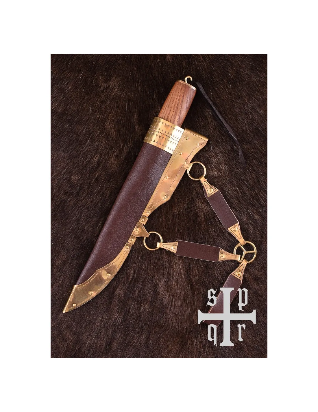 Cuchillo Vikingo Damasquino