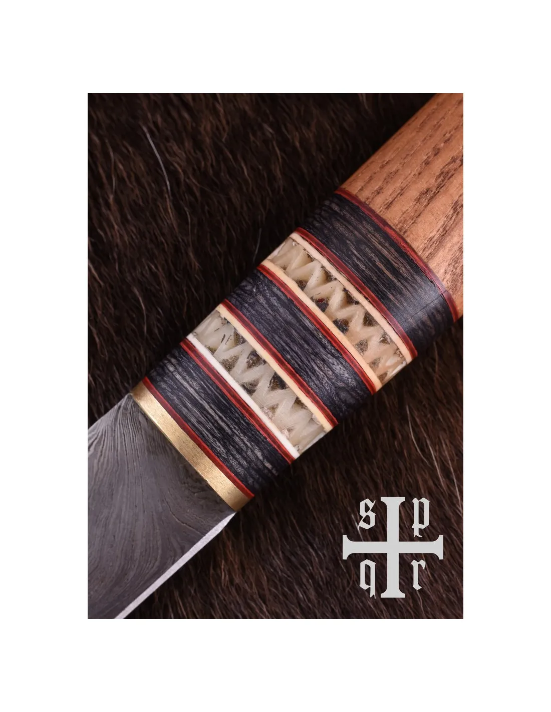 Cuchillo Vikingo Damasquino