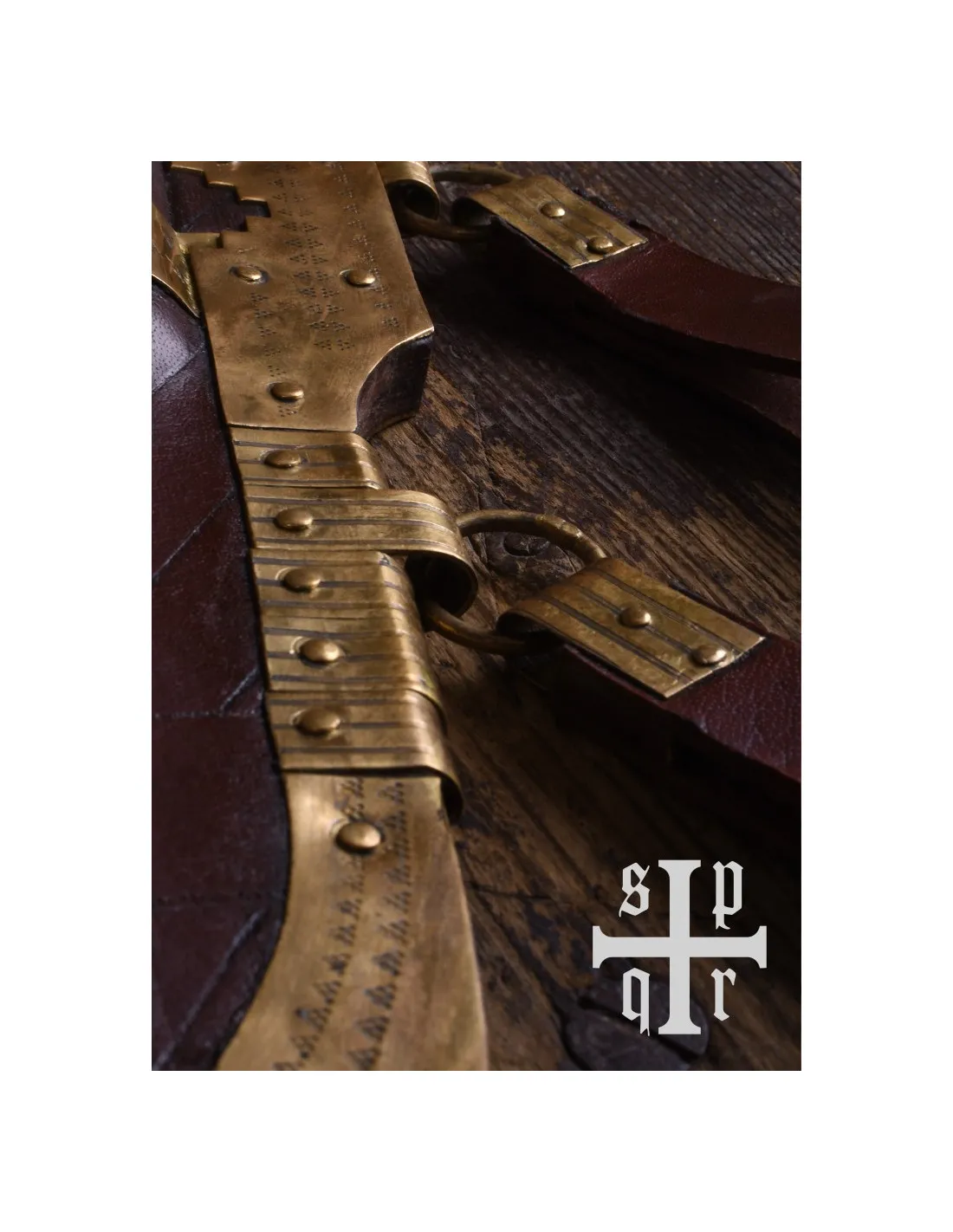 Cuchillo Vikingo Seax Damasquino