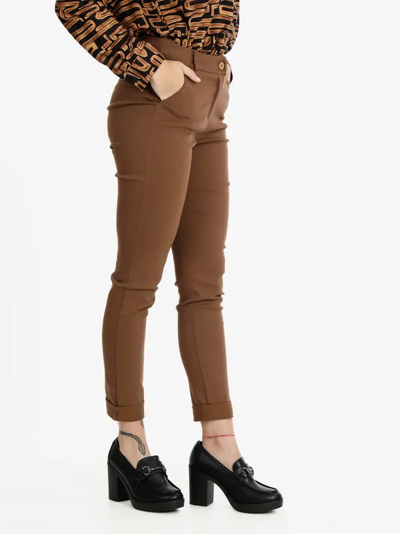Daystar Pantalón elástico clásico de mujer.