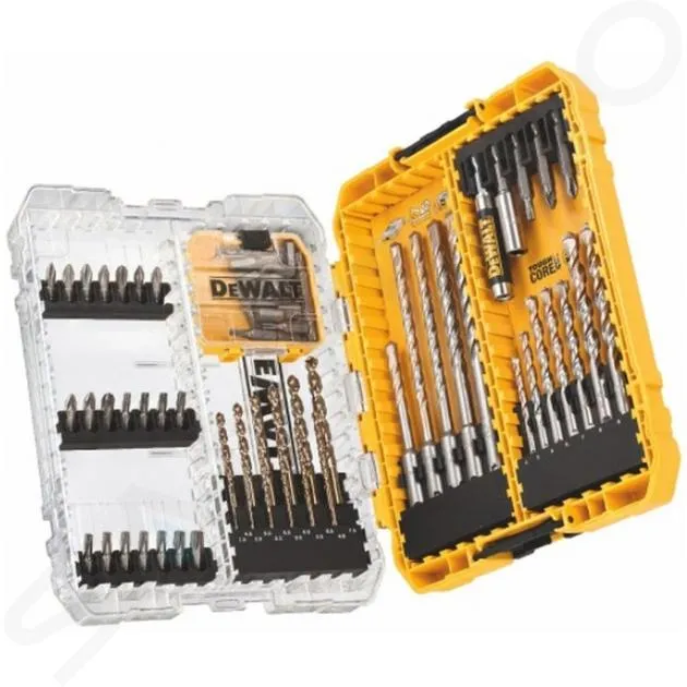DEWALT ACCESORIOS  JUEGO DE BROCAS Y TALADROS DE 68 PIEZAS DT70760
