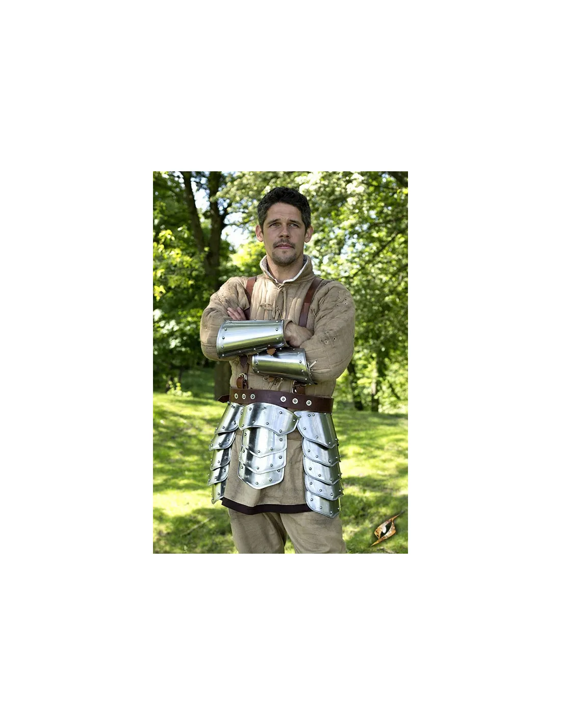 Escarcelas armadura medieval