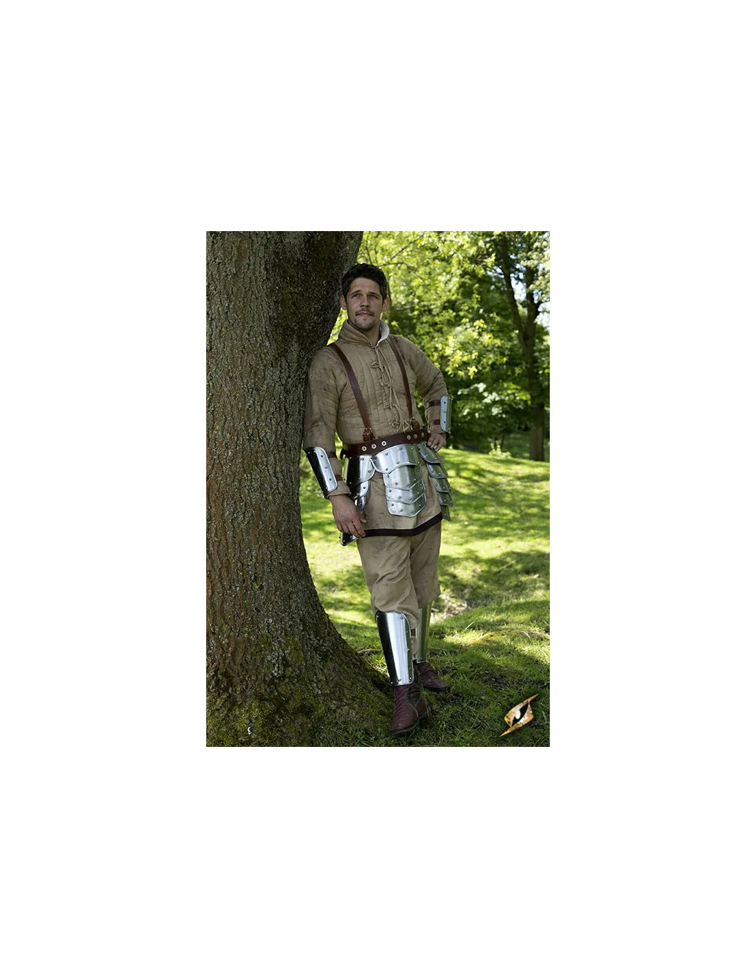 Escarcelas armadura medieval