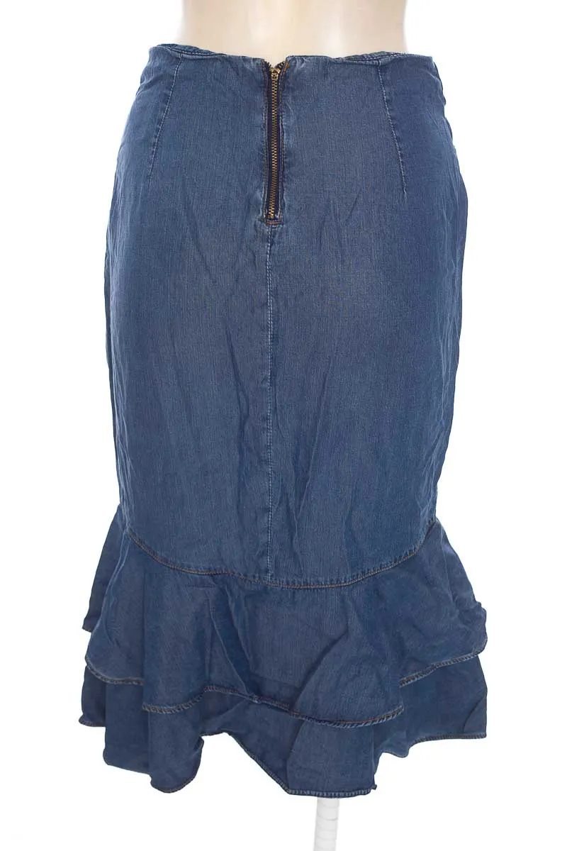 FALDA COLOR AZUL  STUDIO F
