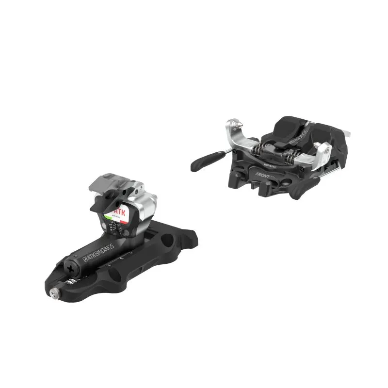 FIJACIONES DE ESQUí DE TRAVESíA ATK FRONT 12  97MM (NEGRO)