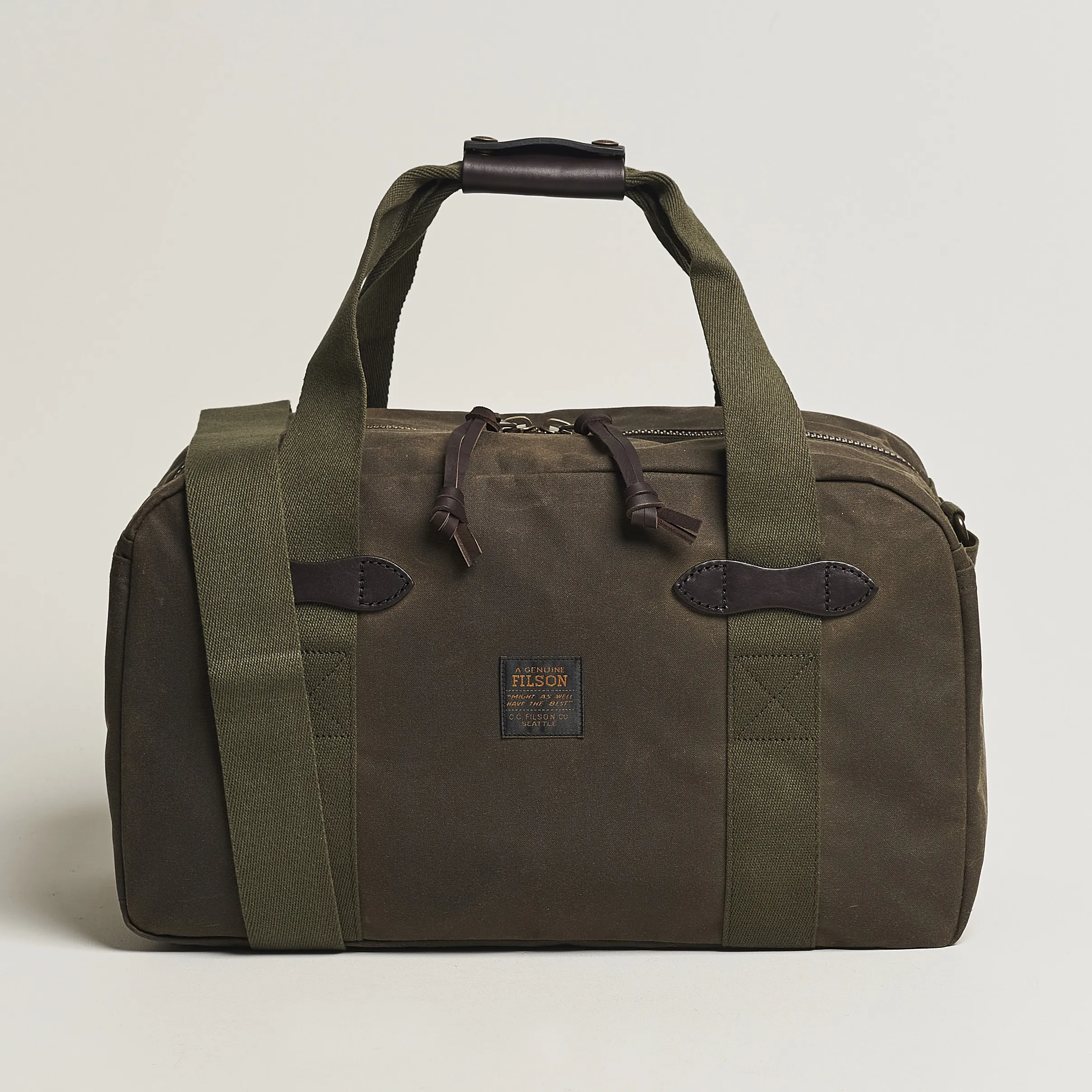Filson Tin Cloth Small Duffle Otter Green