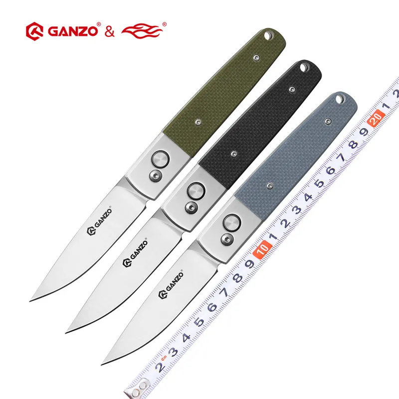 FIREBIRD GANZO FBKNIFE G7211 5860HRC 440C BLADE EDC CUCHILLO PLEGABLE CUCHILLO TáCTICO SUPERVIVA DE SUPERVACIÓN TERRAMIENTO EDC