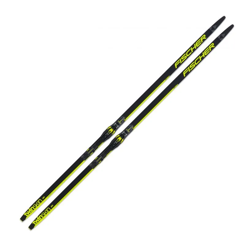 Fischer Twin Skin Pro Medium Set + Binding (Black Yellow)
