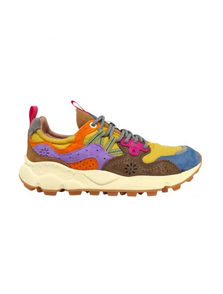 FLOWERMOUNTAIN Zapatillas Yamano 3 Light Blue/Yellow/Brown