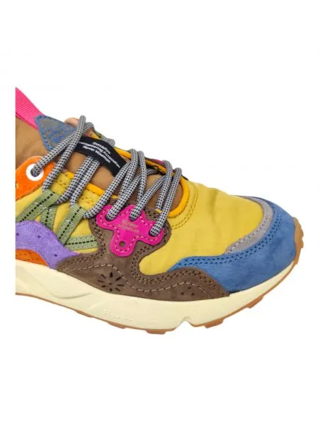FLOWERMOUNTAIN Zapatillas Yamano 3 Light Blue/Yellow/Brown