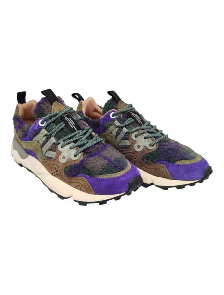 FLOWERMOUNTAIN Zapatillas Yamano 3 Teddy Violet/Brown