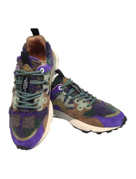 FLOWERMOUNTAIN Zapatillas Yamano 3 Teddy Violet/Brown