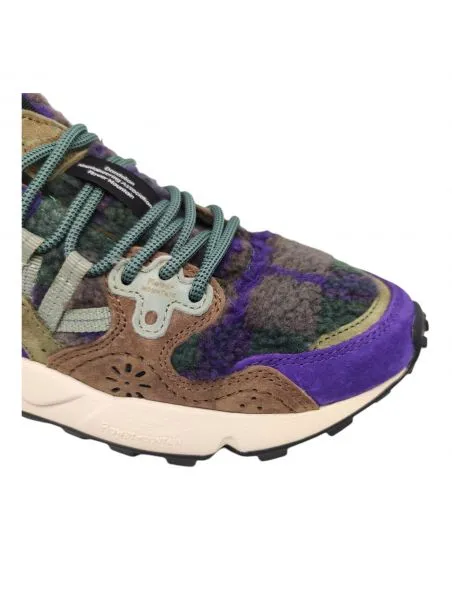 FLOWERMOUNTAIN Zapatillas Yamano 3 Teddy Violet/Brown