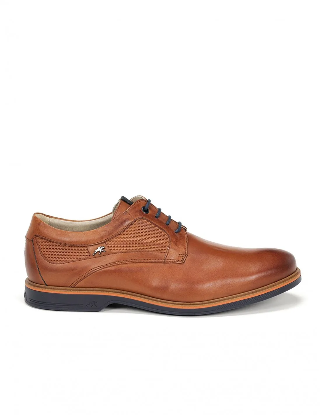 FLUCHOS Zapatos Casual Piel Cordones Marrones