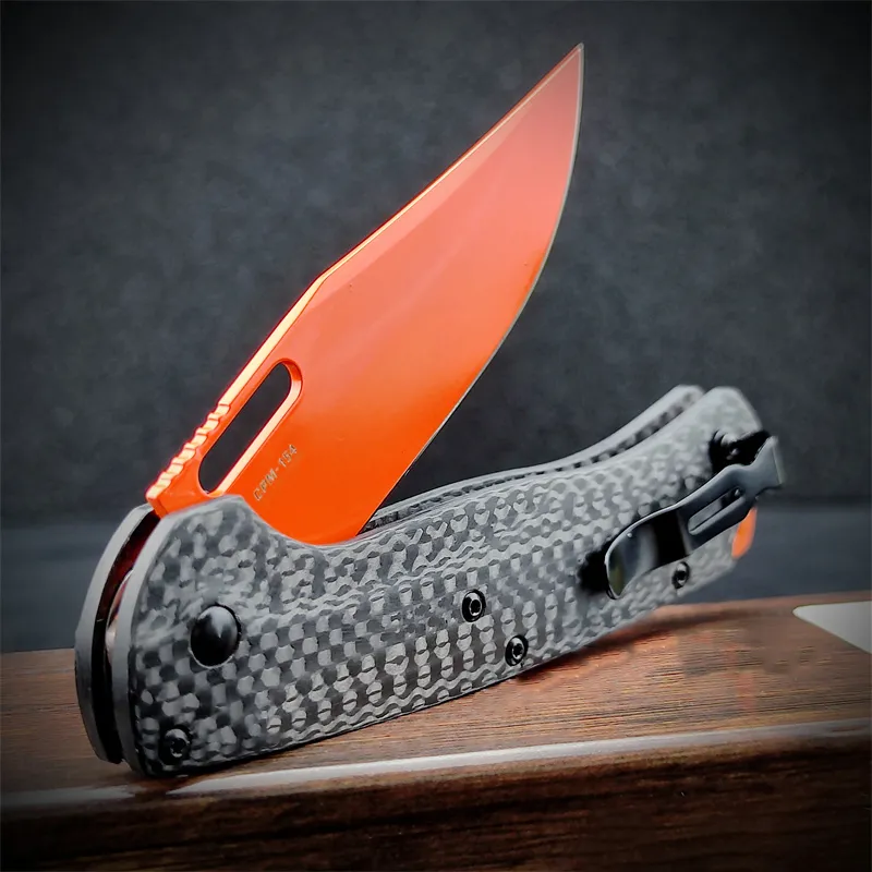 G10/FIBRA DE CARBONO BM 15535 ETIQUETA ETIQUETA DE CUCHILLO PLEGABLE CPM154 CLAD POTO HOJA EDC CAMPOS PARA ACAMPAR AL AIRE LIBR