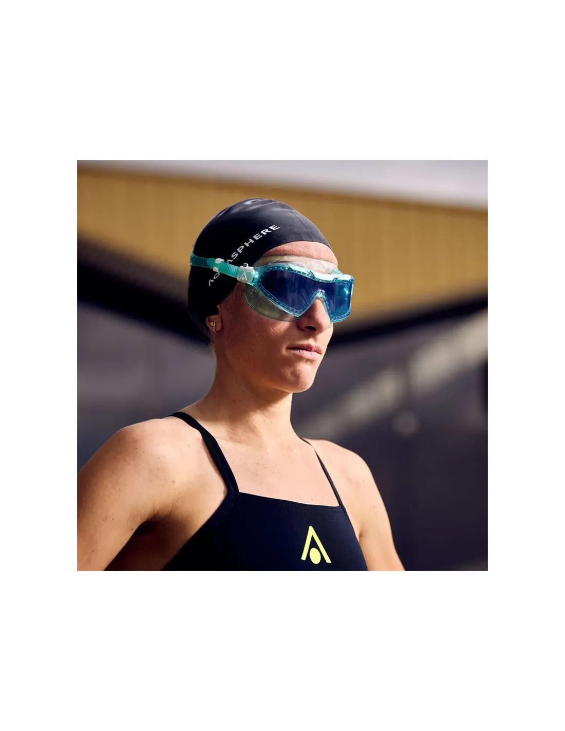 Gafas de Natación Aqua Sphere Vista Xp  Tinted Green Lenses Dark