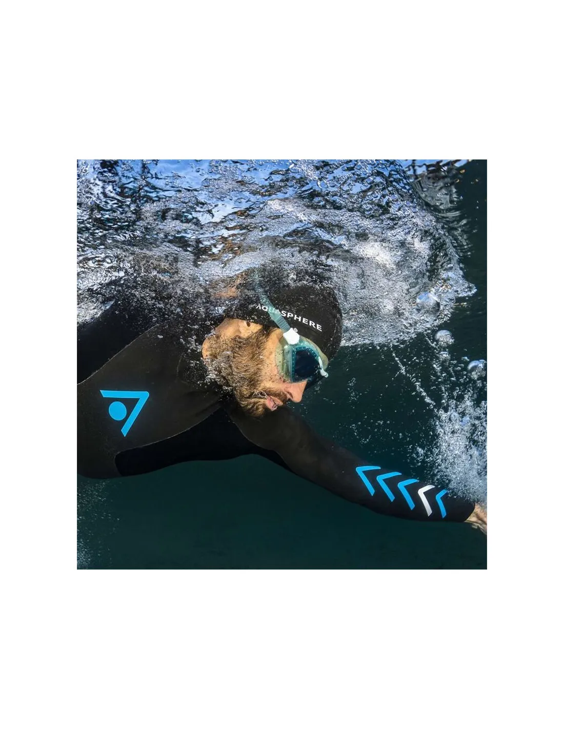 Gafas de Natación Aqua Sphere Vista Xp  Tinted Green Lenses Dark