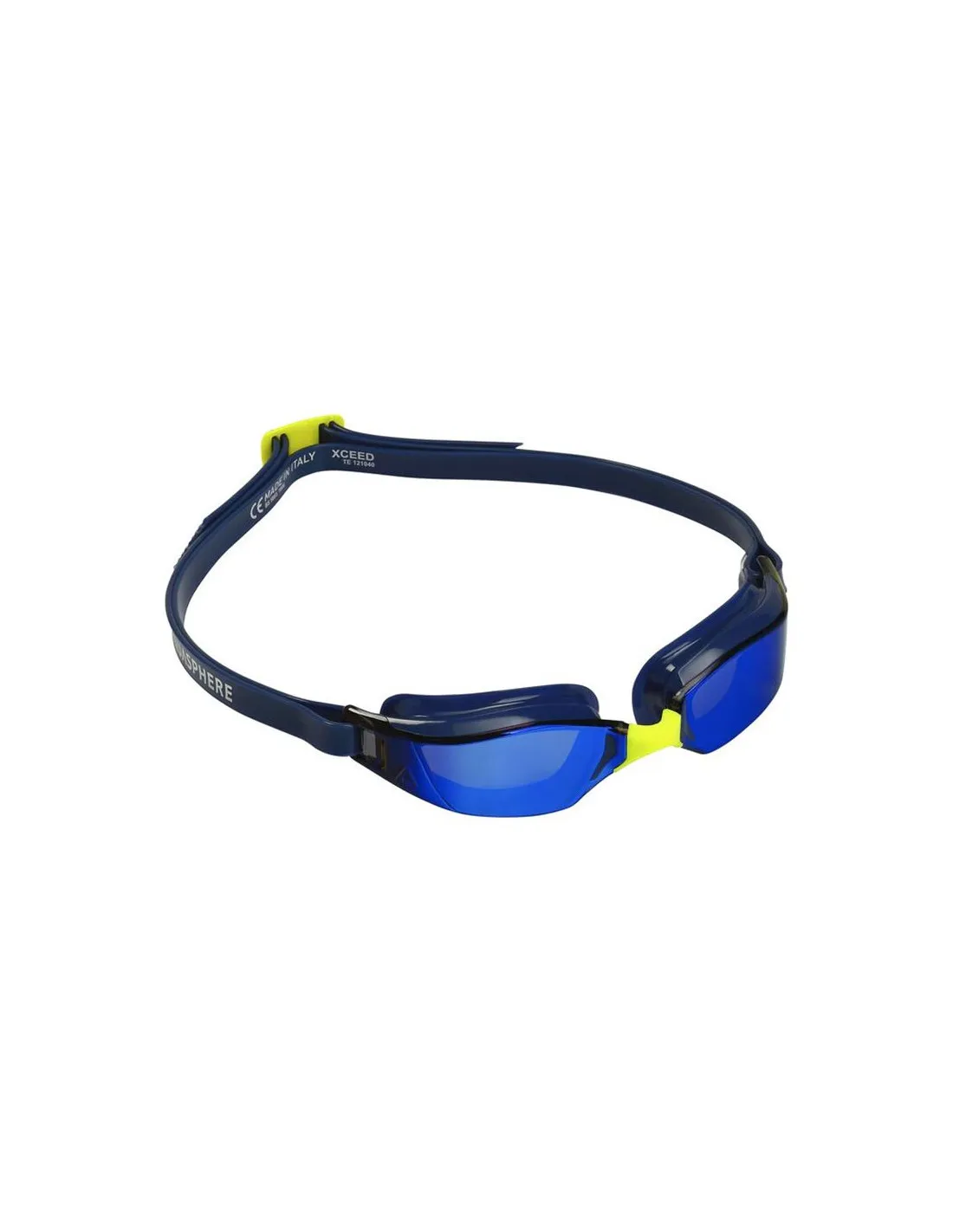Gafas de Natación AquaSphere Xceed Navy Blue Navy Blue Lenses Mirror Blue
