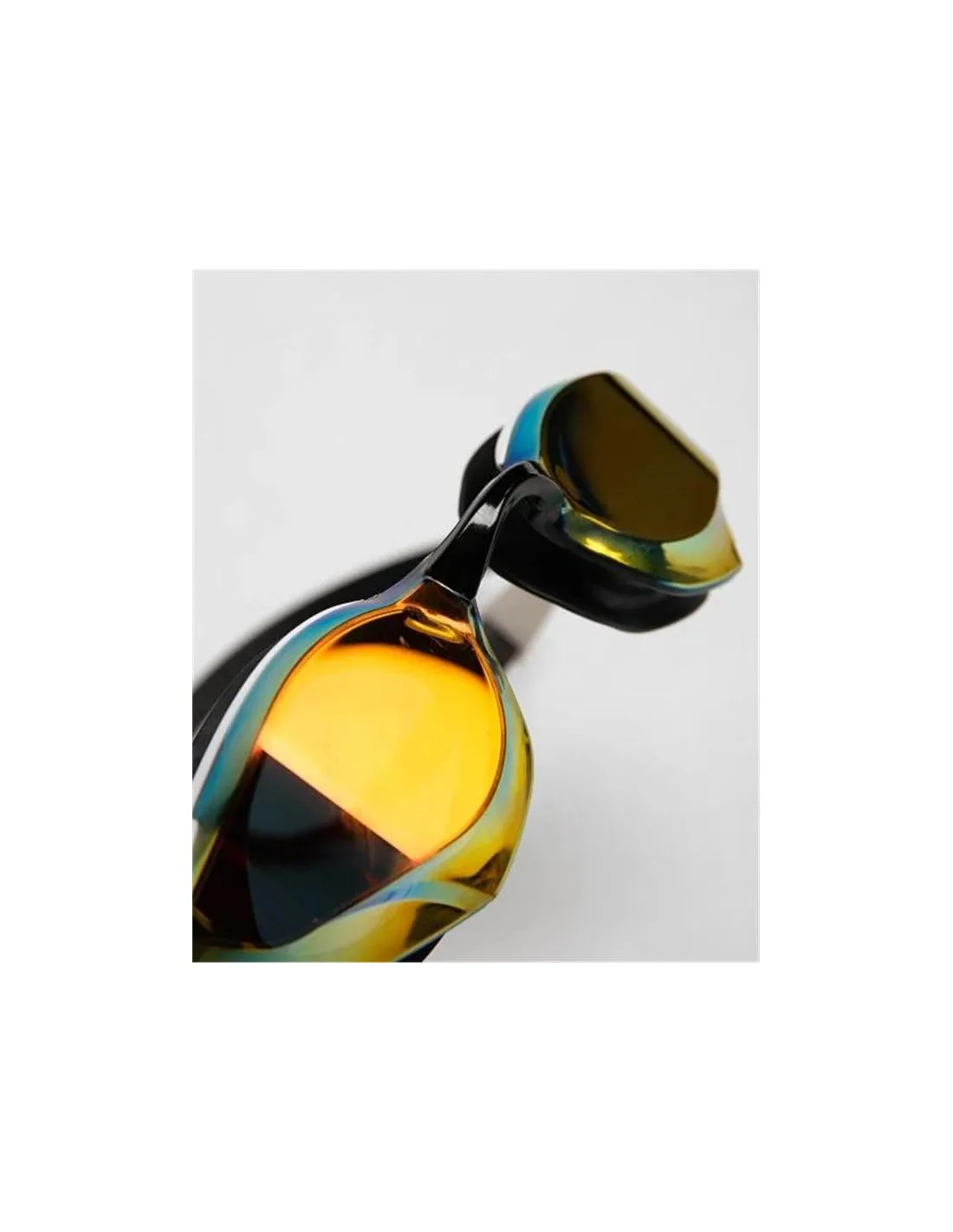 Gafas de Natación Arena Cobra Edge Swipe Gold/Blanco