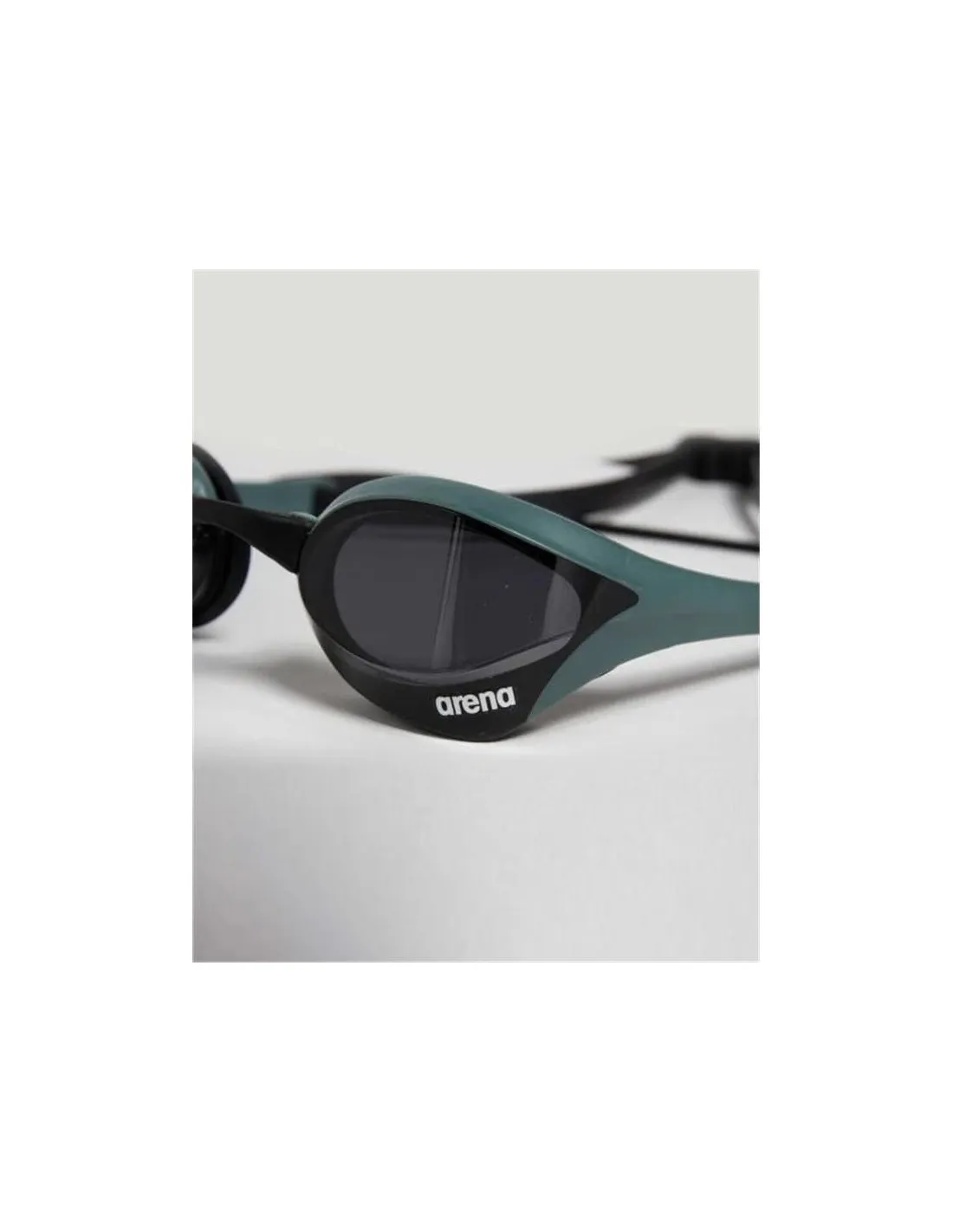 Gafas de natación Arena Cobra Ultra Negro/Verde