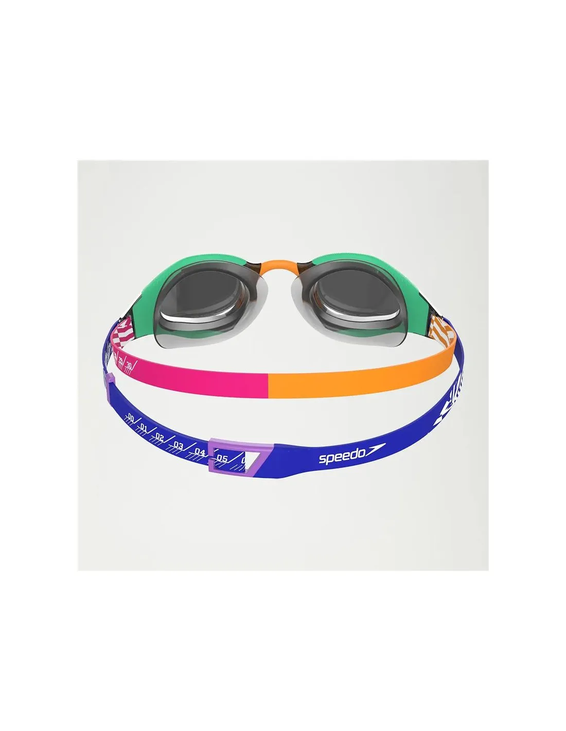 Gafas de Natación Speedo Fastskin Hyper Elite Mirror Azul/Verde