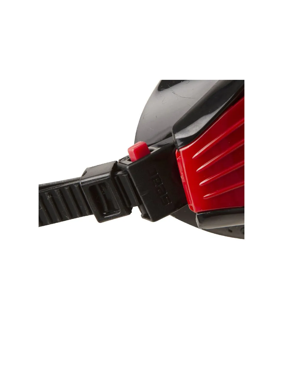 Gafas de Piscina Seac Sonic Negro/Rojo