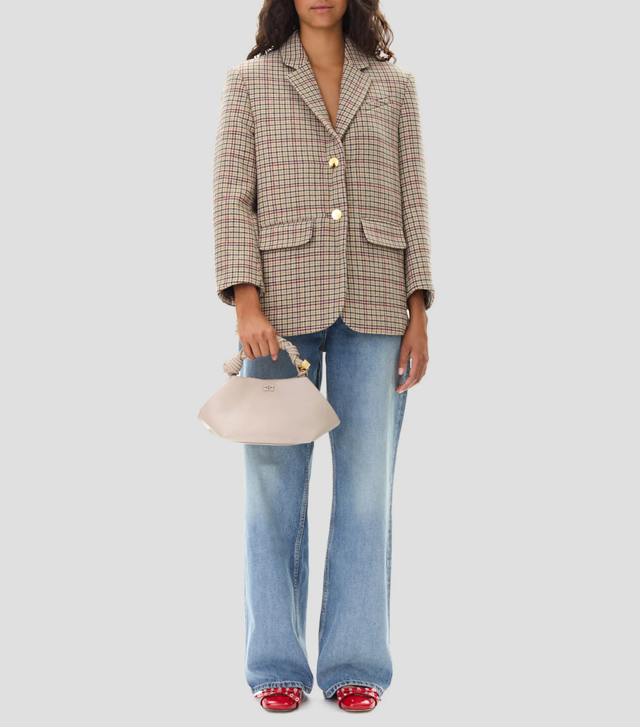 Ganni Bolso satchel Mujer