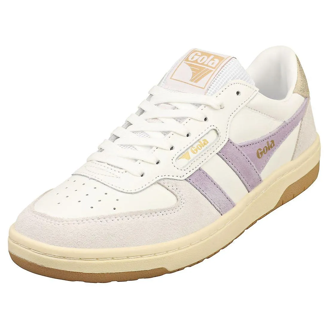 Gola Hawk Zapatillas de Moda Mujer en Lavanda Blanca