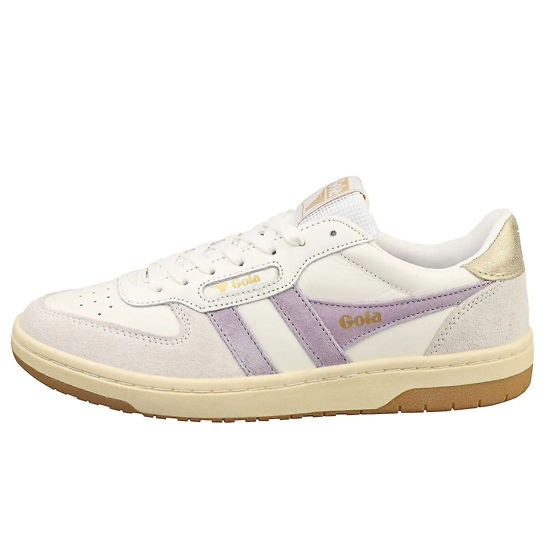 Gola Hawk Zapatillas de Moda Mujer en Lavanda Blanca