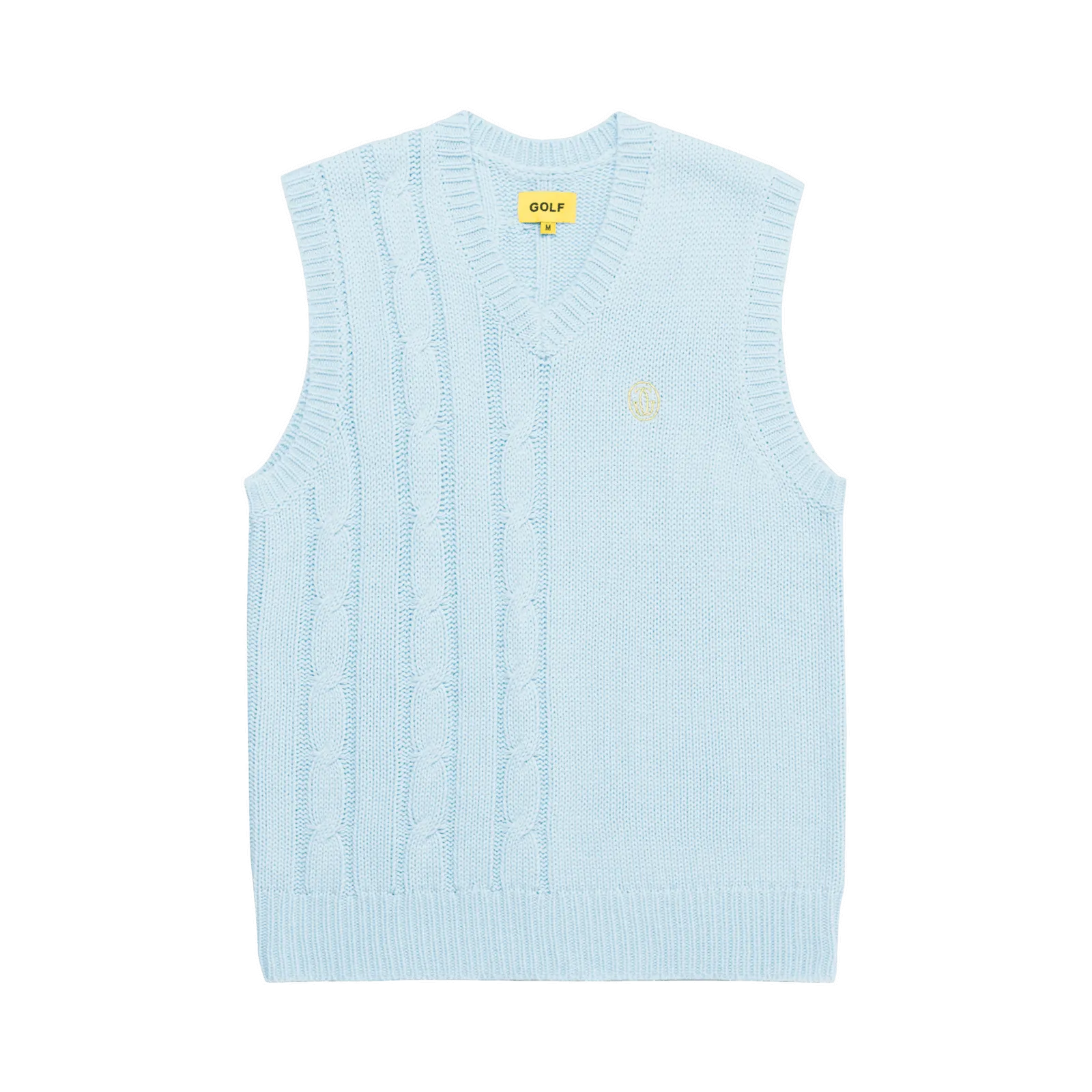 GOLF WANG Grand Logo Split Cable Vest