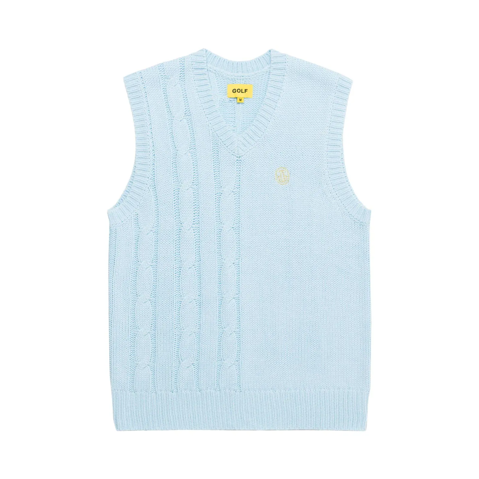 GOLF WANG Grand Logo Split Cable Vest