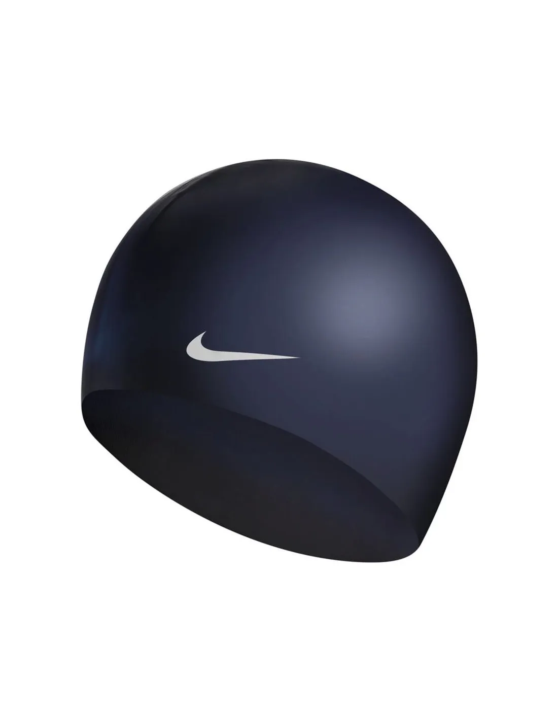 Gorro de Natación Nike Solid Silicone Azul Marino