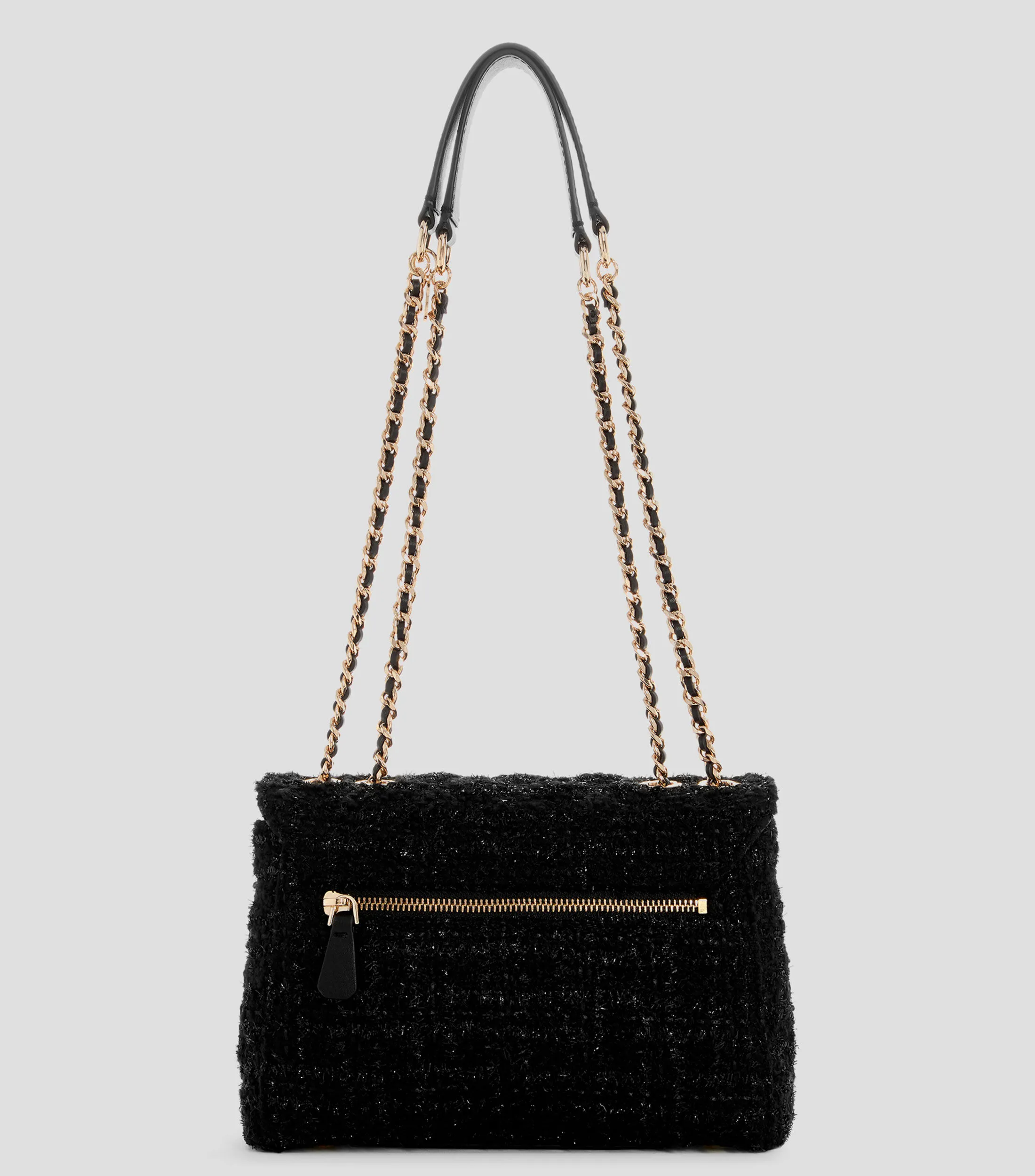 Guess Bolso crossbody negro Giully texturizado Mujer