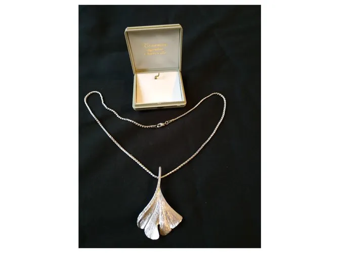 inconnue Collares pendientes Plata 
