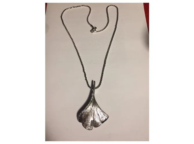 inconnue Collares pendientes Plata 