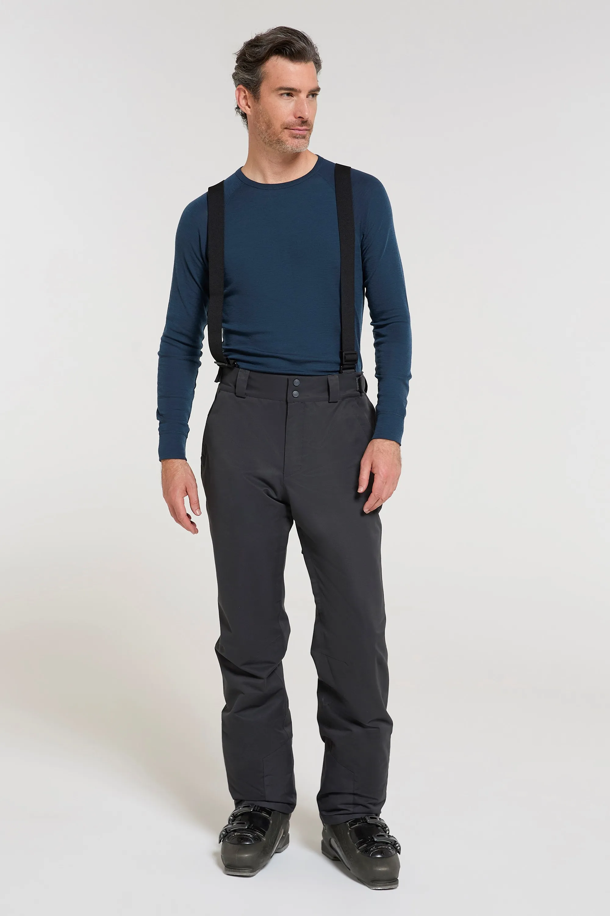 Interstellar pantalones de esquí impermeables para hombre